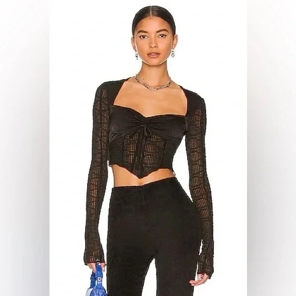 Danielle Guizio Tops - Danielle Guizio Archangel Swirl Top XL